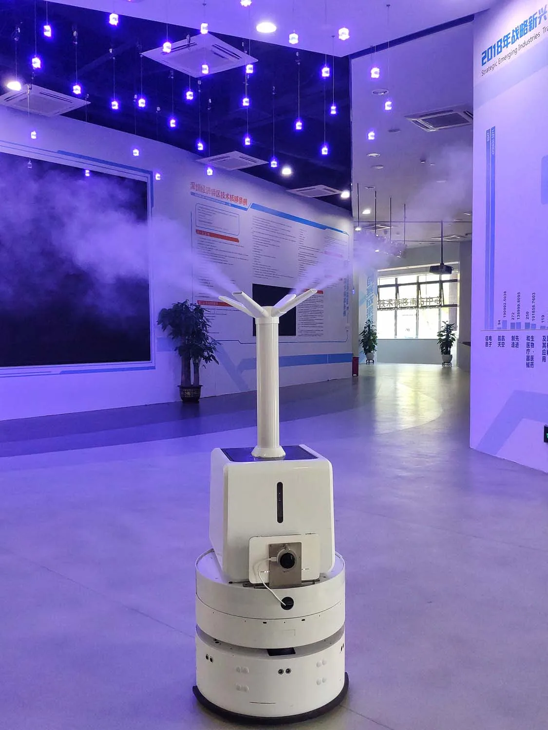 How restaurants use disinfection robots: UV, spray and safety requirements