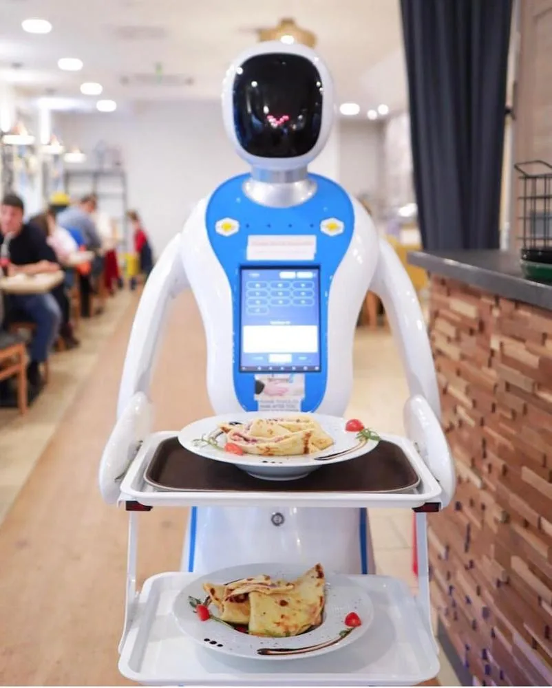 Smart Food Serving Robot